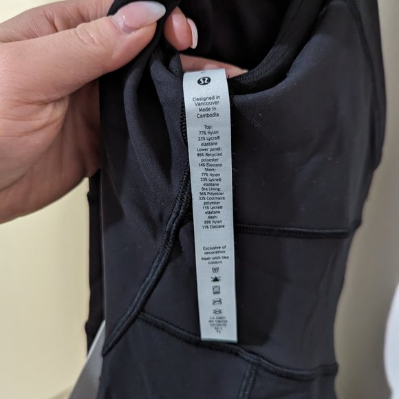 Lululemon Court Crush Dress Black - Picture 7 of 12